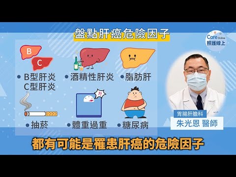肝癌風險評估，揪出早期肝癌